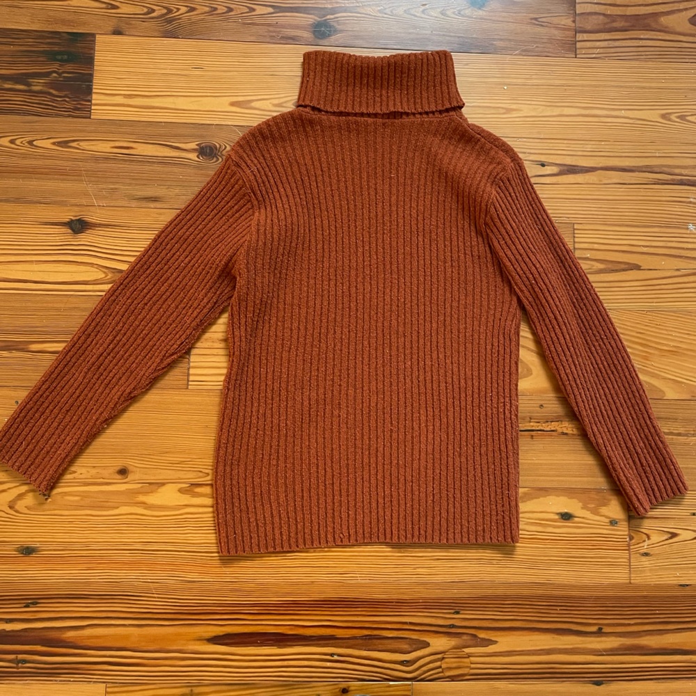 Burnt Orange Turtleneck